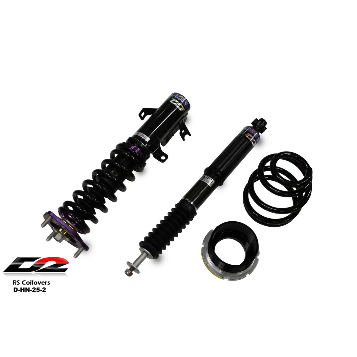 D2 Racing RS Coilovers for 2014-2015 Honda Civic Si (ONLY) / 16-22 Acura ILX (D-HN-25-2)
