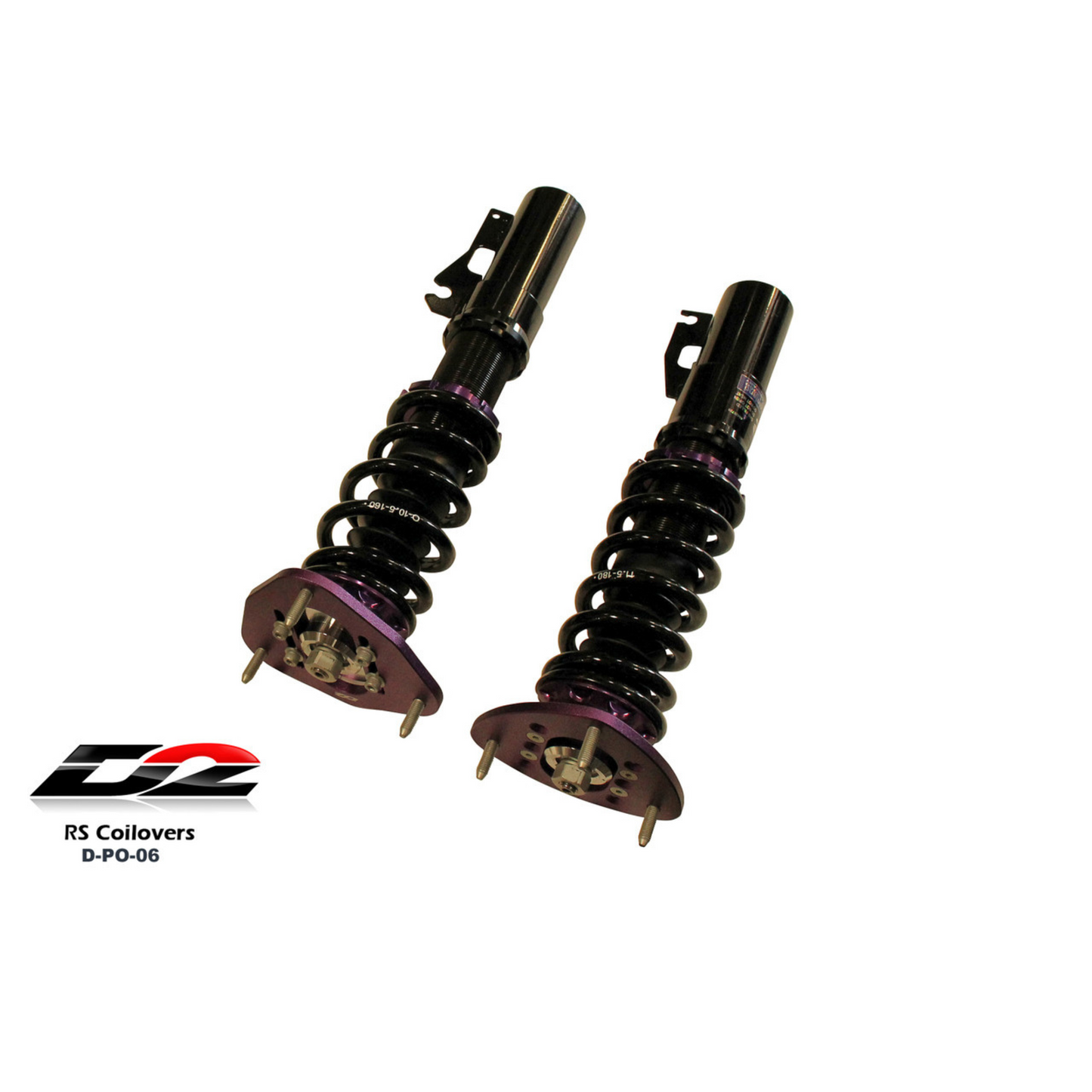 D2 Racing RS Coilovers for 2005-2012 Porsche Boxster 987 / 06-13 Cayman 987 (D-PO-06)