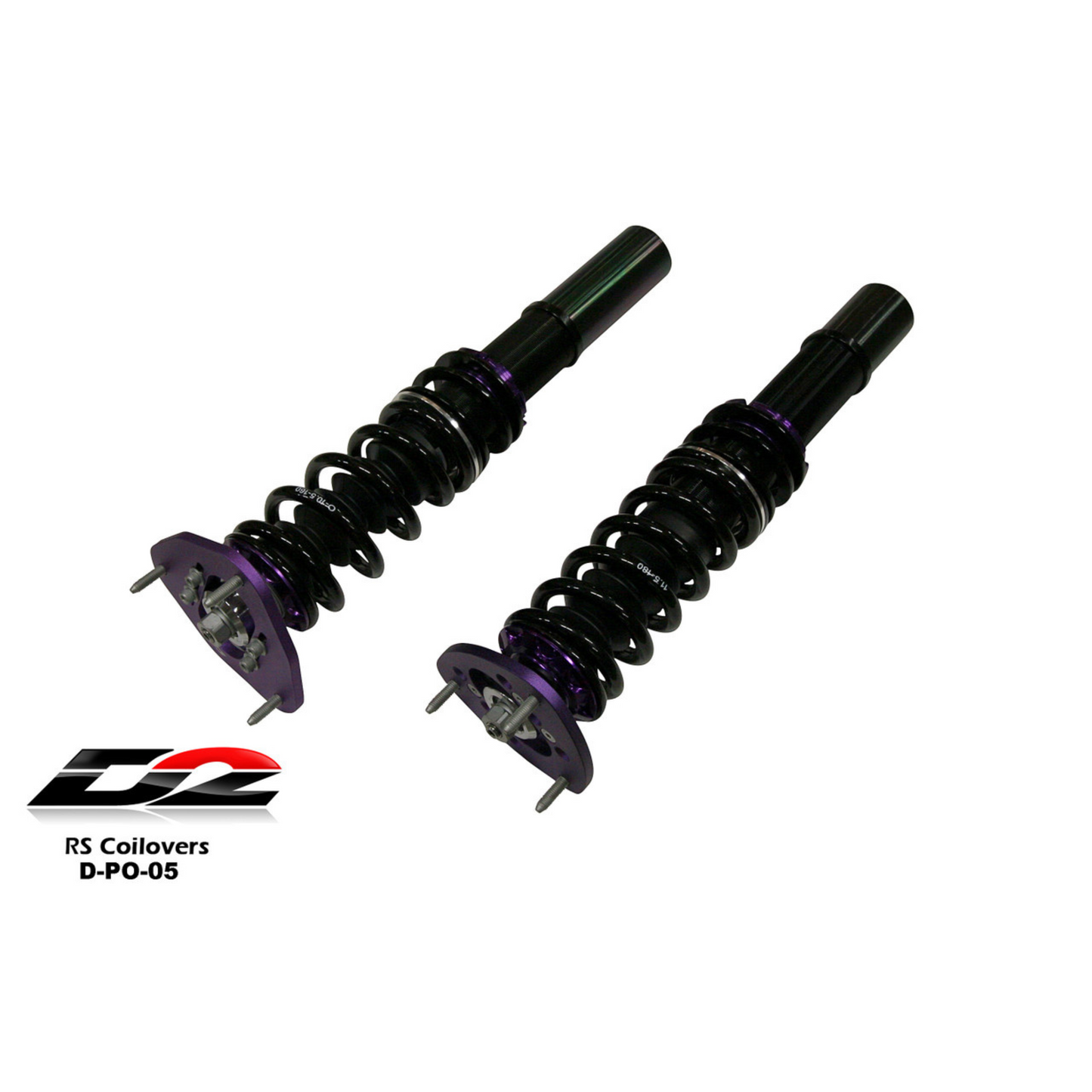 D2 Racing RS Coilovers for 1998-2004 Porsche Boxster (RWD) - (D-PO-05)