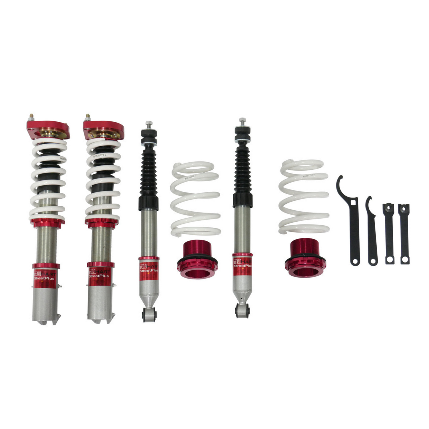 TruHart StreetPlus Coilovers w/ Front Camber Plates for 1994-2004 Ford Mustang (TH-F801)
