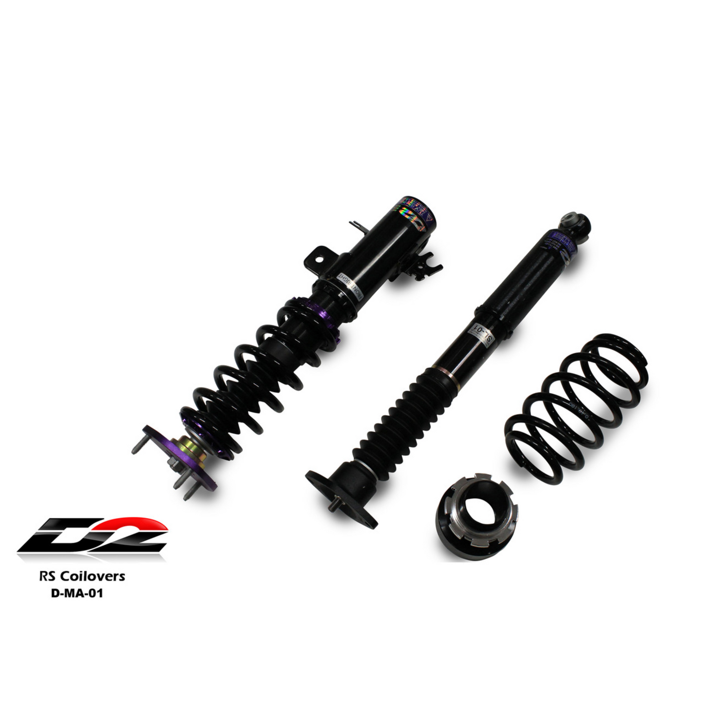 D2 Racing RS Coilovers for 2011-2014 Mazda 2 / 2011-2019 Ford Fiesta (D-MA-01)