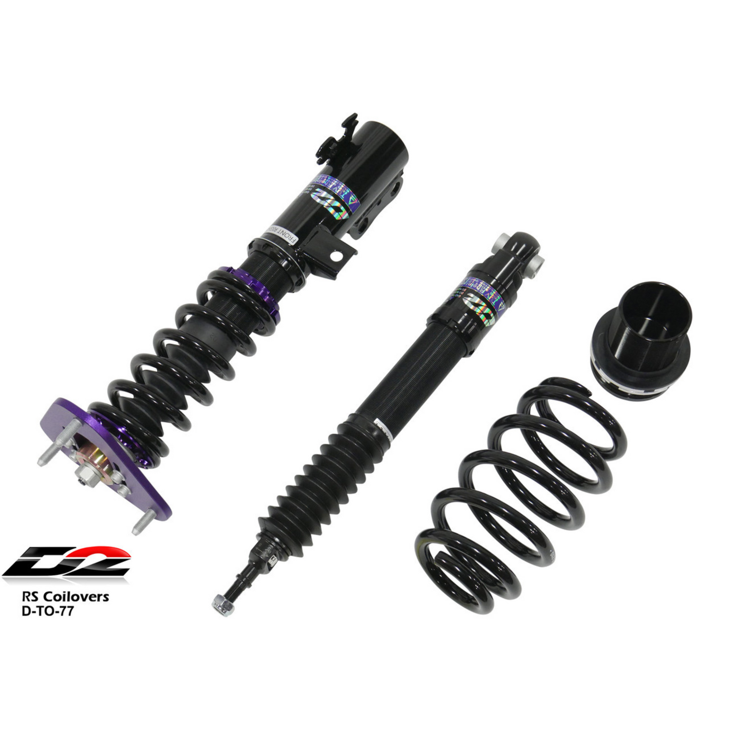 D2 Racing RS Coilovers for 2019+ Toyota Corolla Sedan/ 2019+ Corolla Hatchback (D-TO-77)