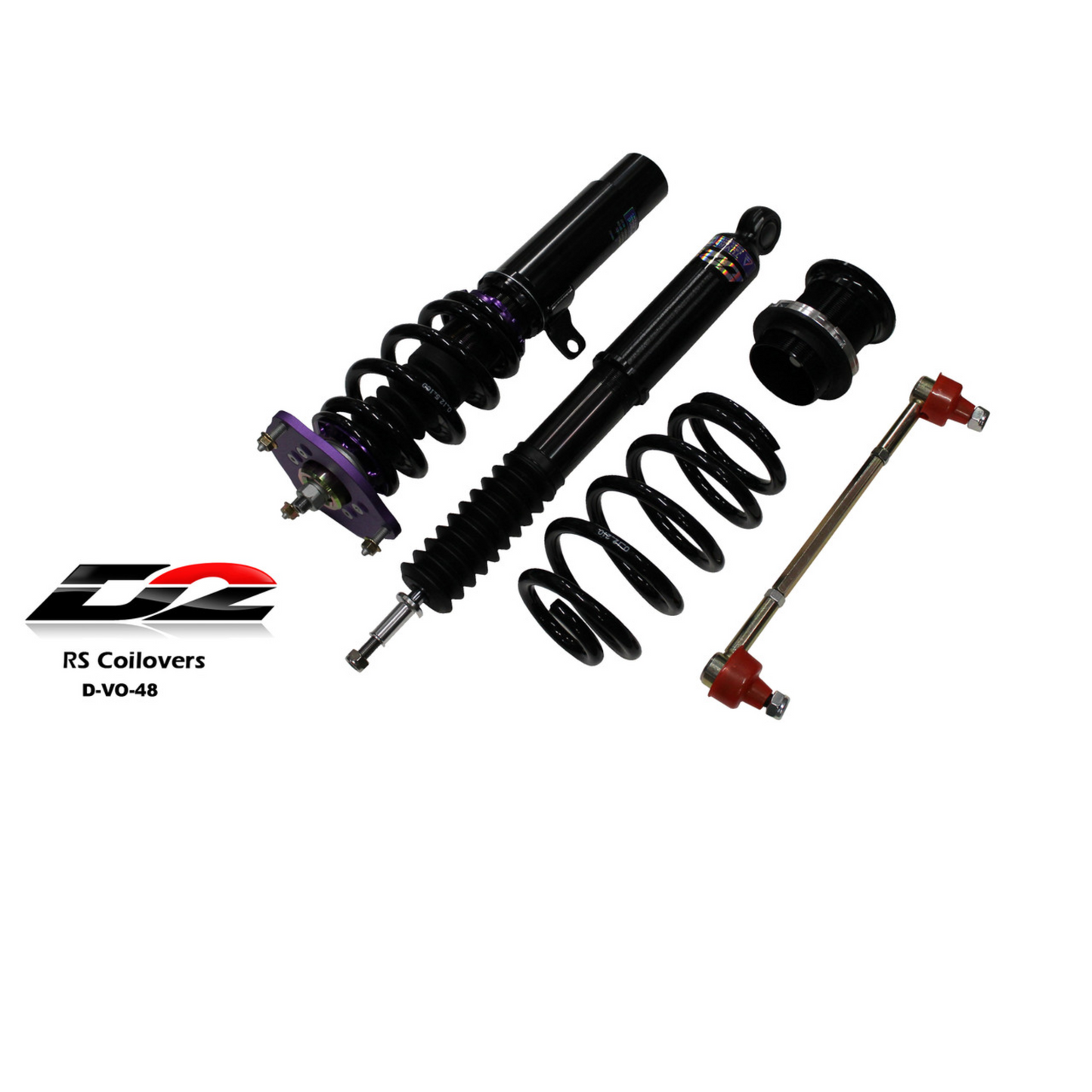 D2 Racing RS Coilovers for 2009-2016 Volkswagen Tiguan (AWD) - (D-VO-48)