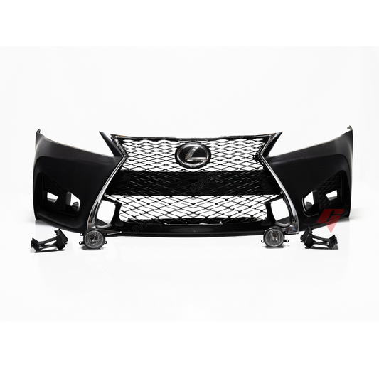 2012-2015 LEXUS GS350, GS450h to GS F Style Front Bumper Conversion w/ Fog Lights