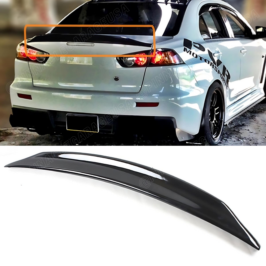 2008-2017 Mitsubishi Lancer/ Evolution X Rear Trunk Lid Spoiler