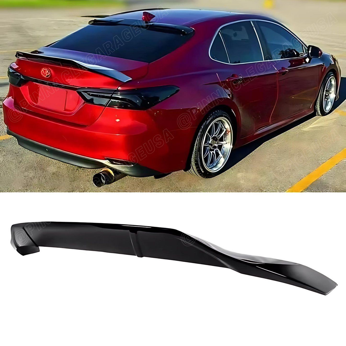 2018-2024 Toyota Camry 8th Gen Rear R Style Trunk Spoiler