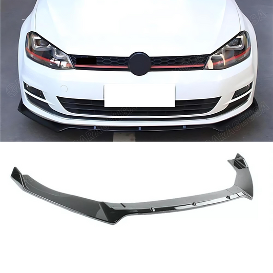 2015-2020 Volkswagen Golf 7.5 R/R-line/GTI Injection Molding Style Front Bumper Splitter Lip