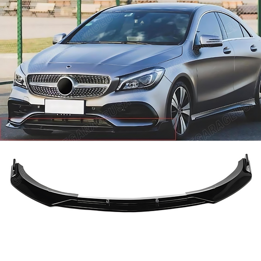 2013-2019 Mercedes Benz CLA200/ CLA250/ CLA45 W117 AMG Front Bumper Splitter Lip