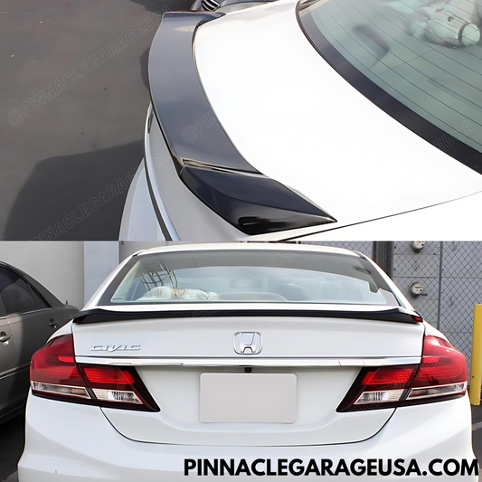 2012-2013 Honda Civic 9th Gen Sedan Rear Trunk Lip Spoiler