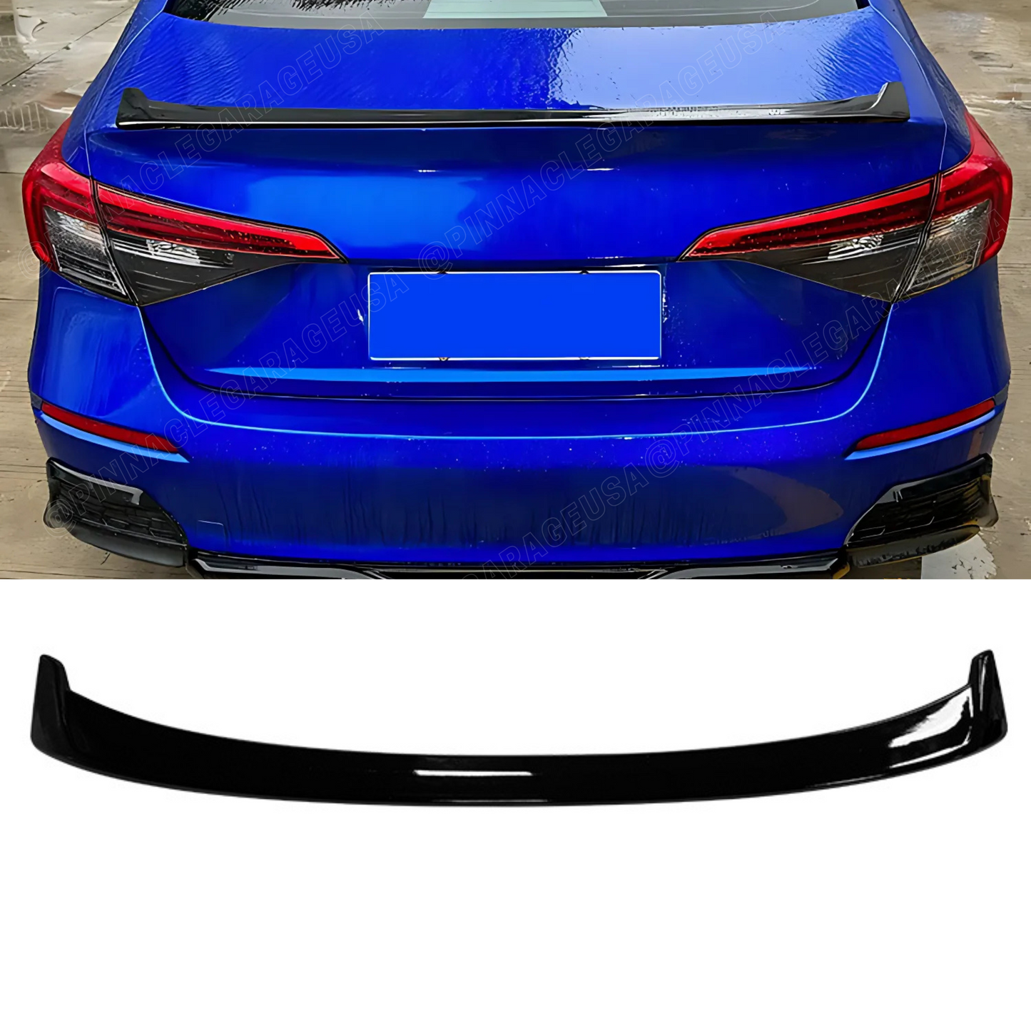2022-2024 Honda Civic Sedan Rear Trunk Lip Spoiler