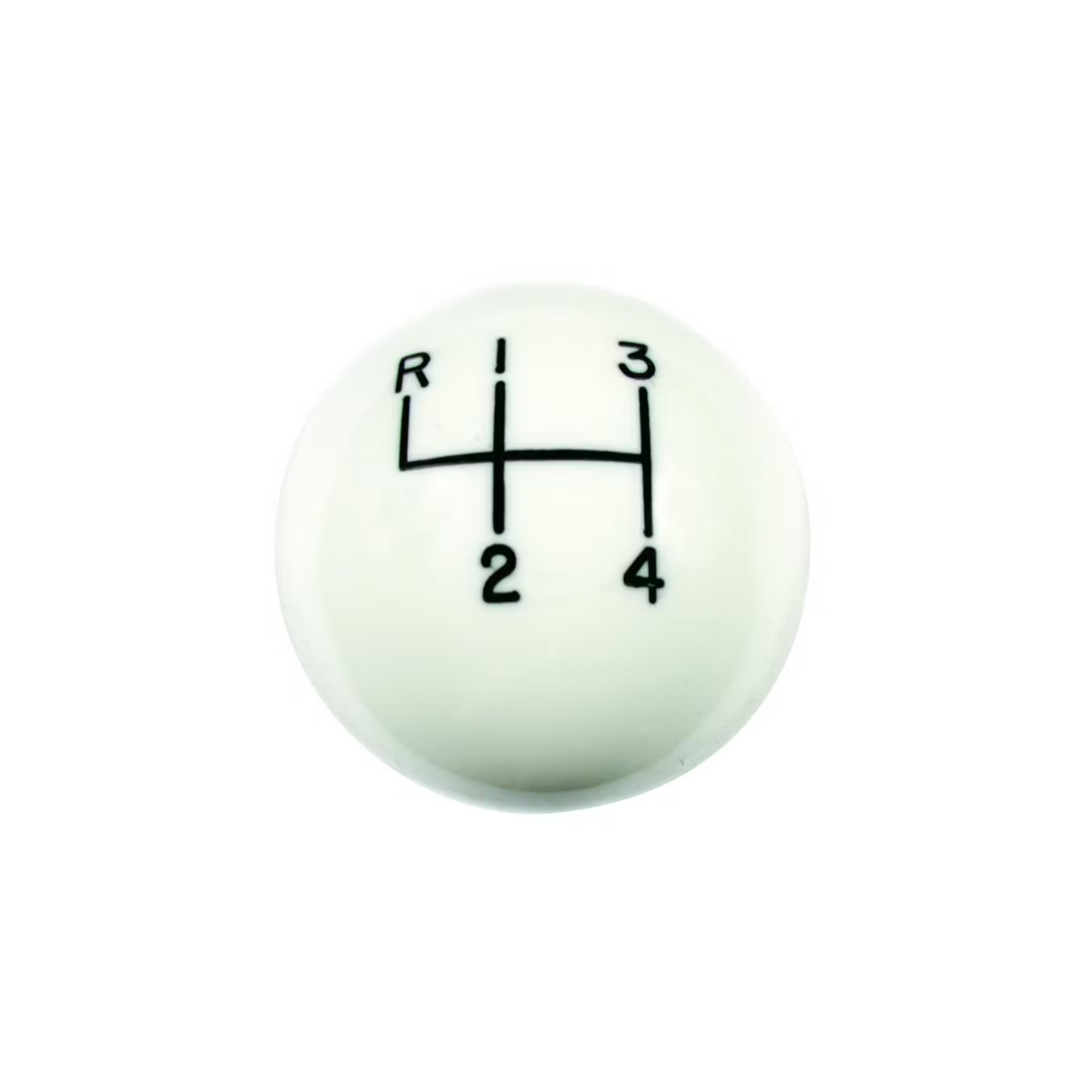 4 Speed Shift Knob Reverse Down Right With Lockout Nut
