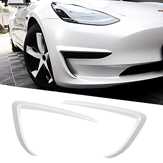 2017-2023 Tesla Model 3 Front Fog Lamp Eyebrow Light Trim