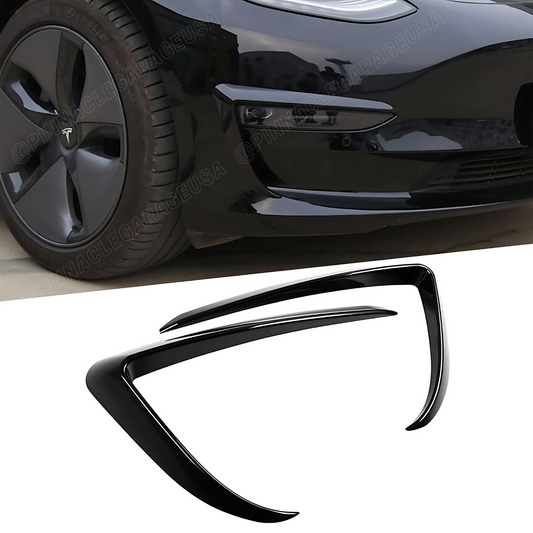 2017-2023 Tesla Model 3 Front Fog Lamp Eyebrow Light Trim