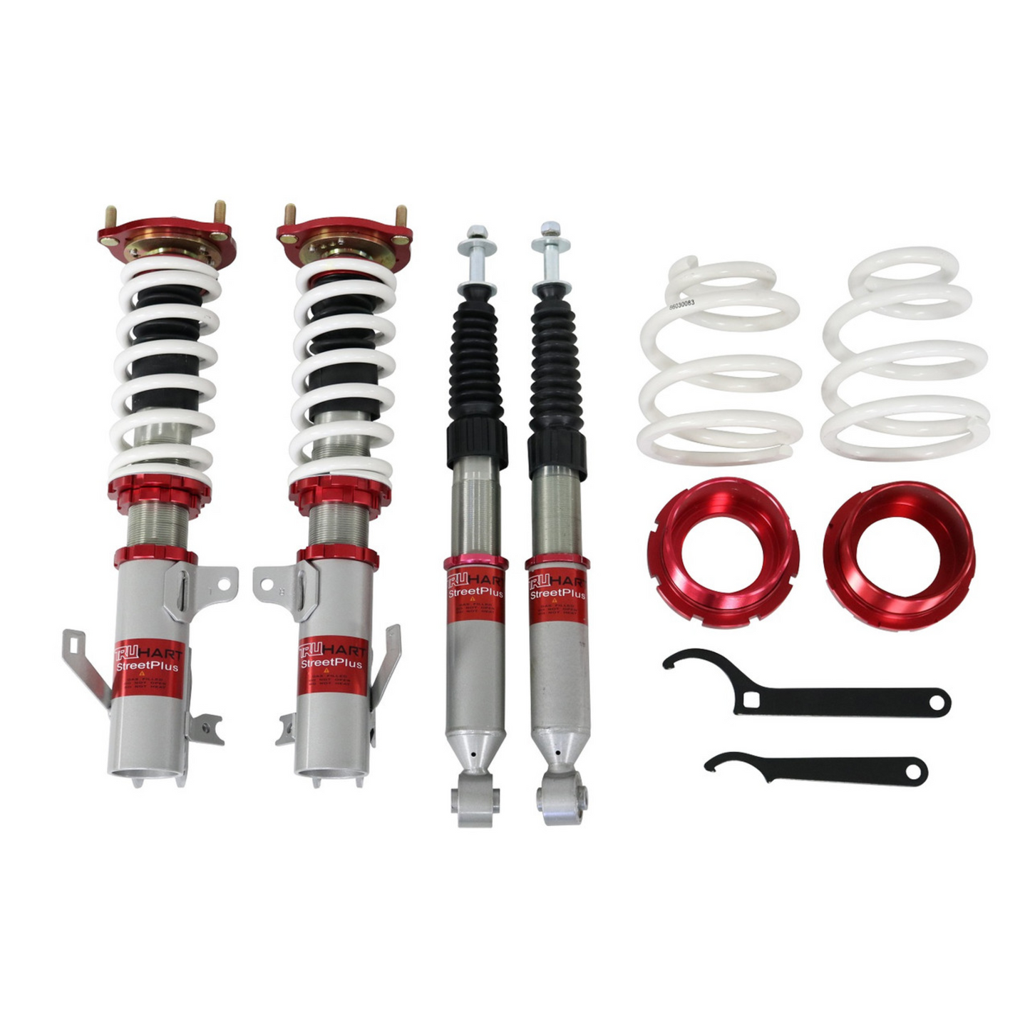 TruHart StreetPlus Coilovers w/ Front Camber Plates for 2016-2022 Acura ILX