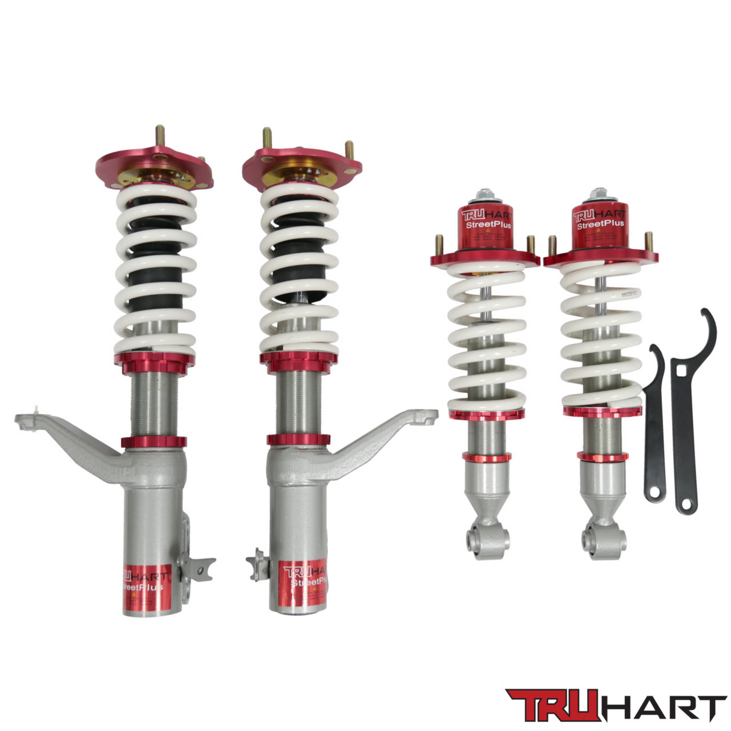 TruHart StreetPlus Coilovers for 2002-2006 Honda CR-V w/ Front Camber Plates