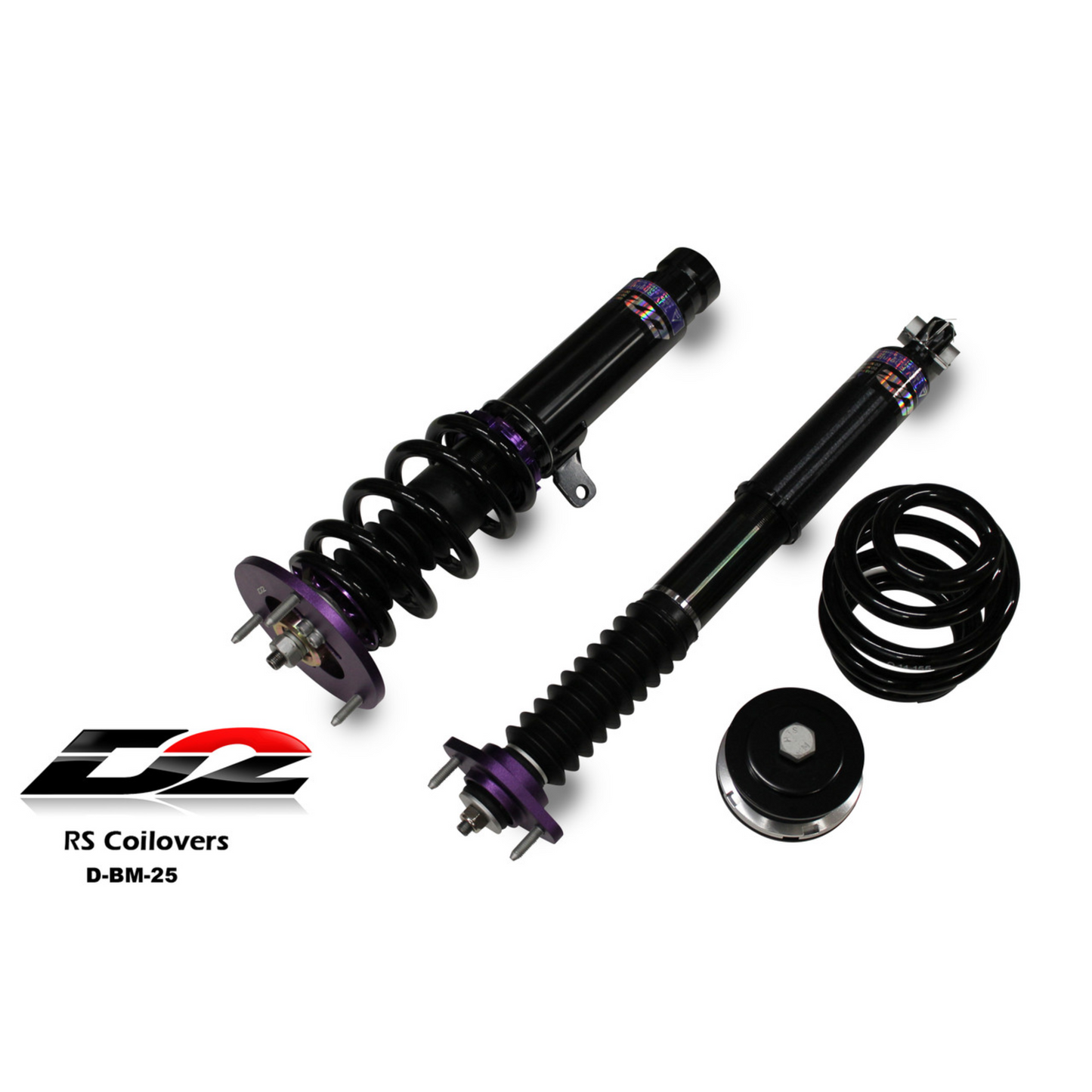 D2 Racing RS Coilovers for 1999-2005 BMW 3-SERIES E46 (AWD) - (D-BM-25)