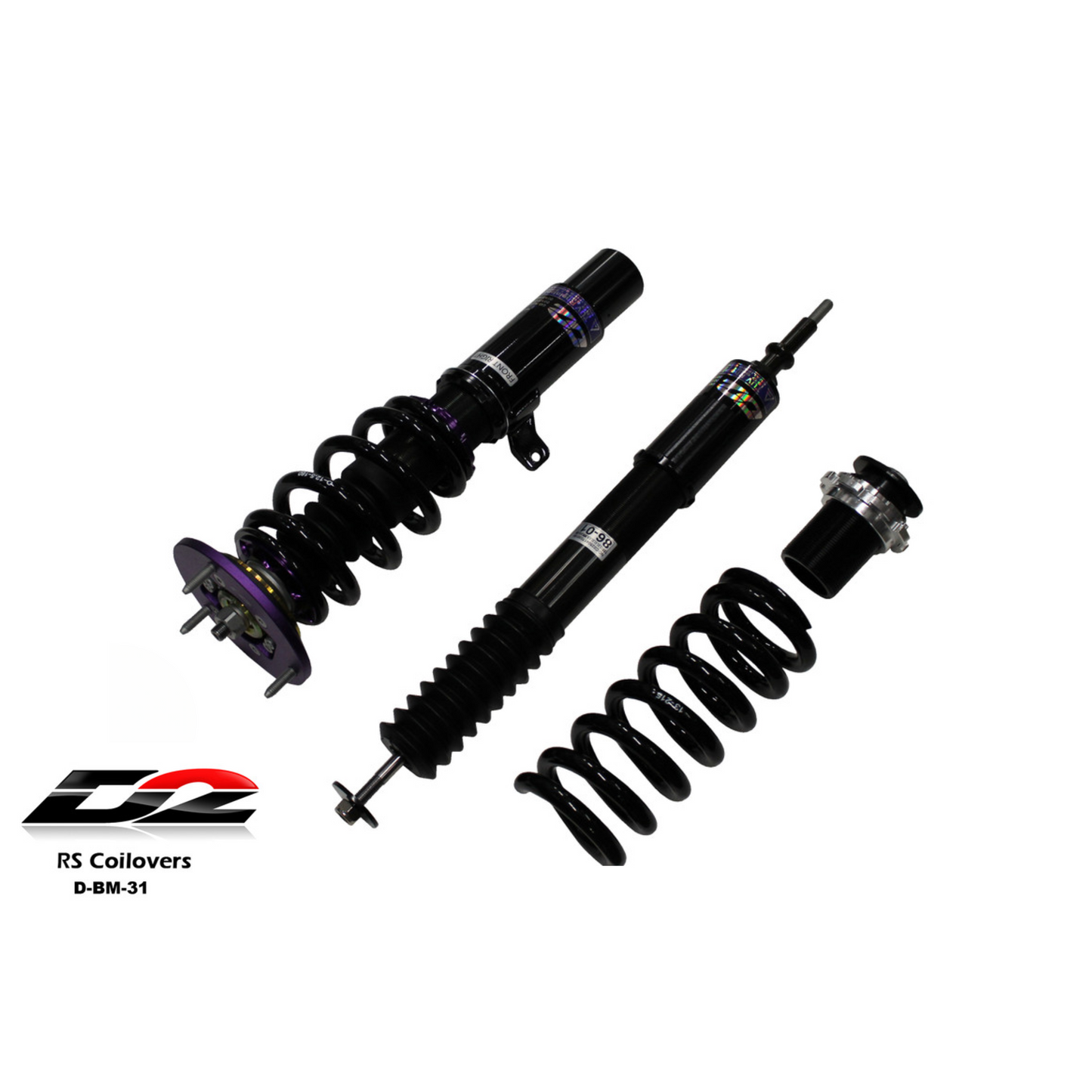 D2 Racing RS Coilovers for 2006-2011 BMW 3-SERIES E90 (RWD) / 07-11 1-SERIES E82/88 - (D-BM-31)