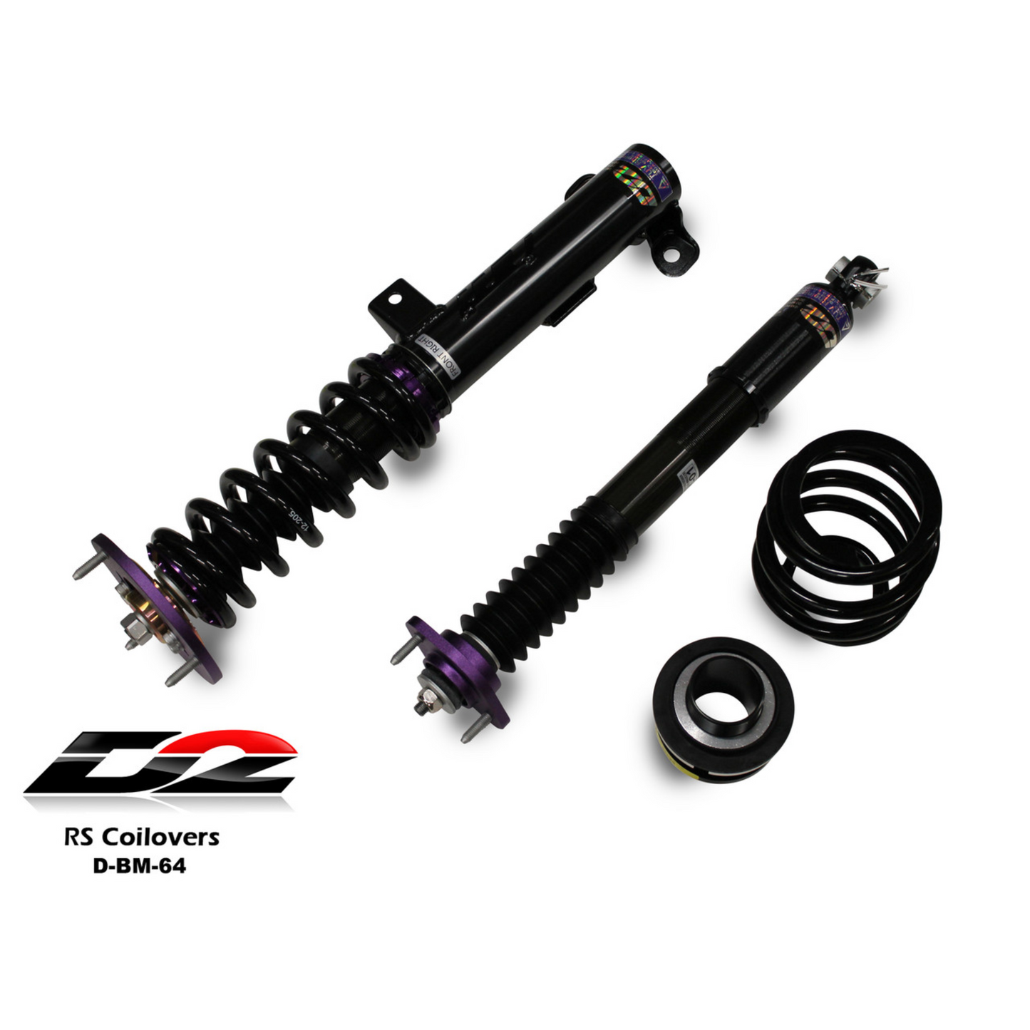 D2 Racing RS Coilovers for 1996-2002 BMW Z3 / 06-08 Z4 M (D-BM-64)