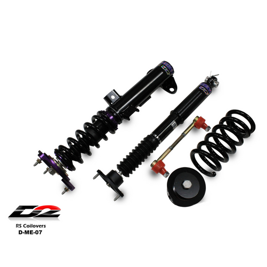 D2 Racing RS Coilovers for 2008-2014 Mercedes Benz C Class Sedan (RWD) -  (D-ME-07)