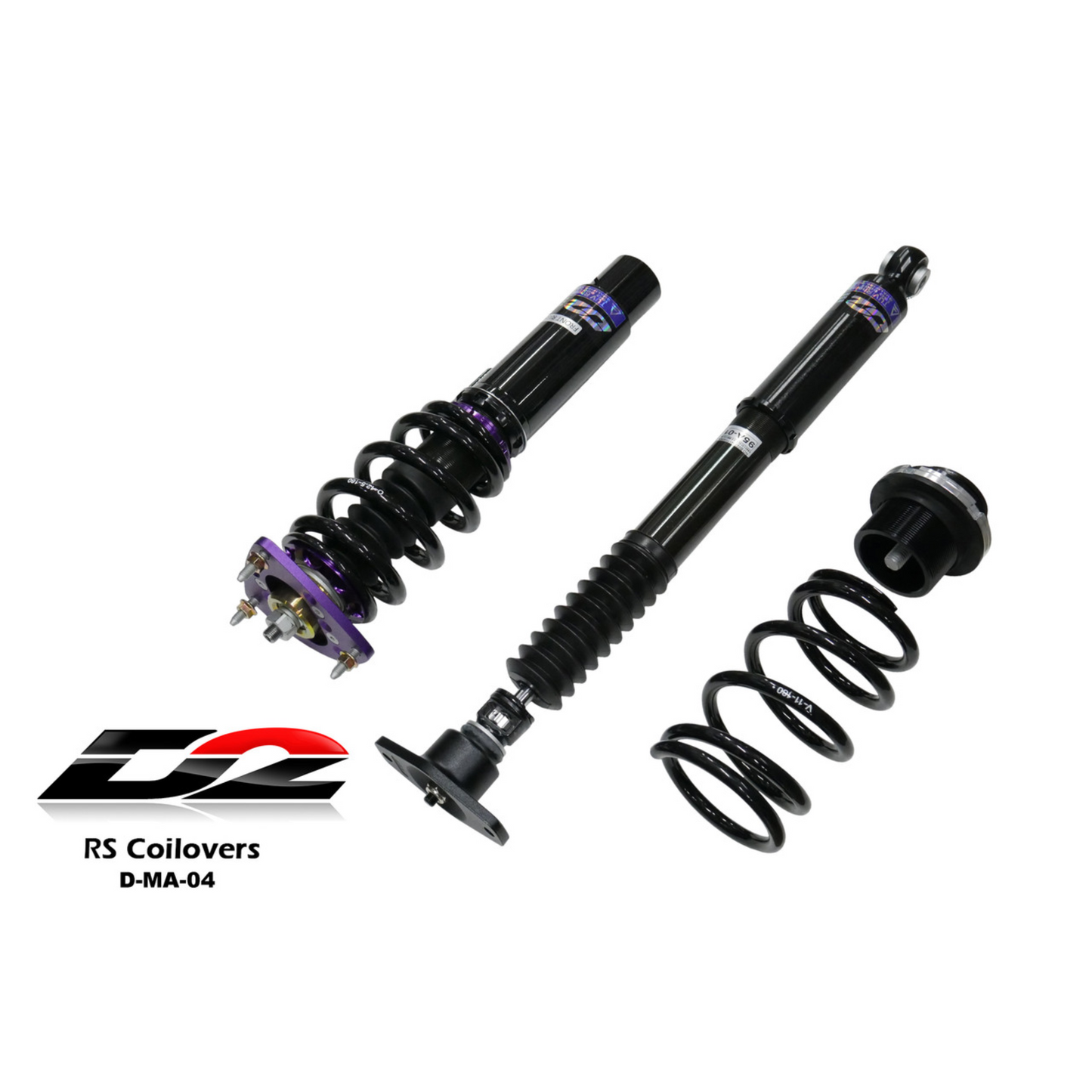 D2 Racing RS Coilovers for 2010-2013 Mazda 3 (FWD)/ 12-18 Ford FOCUS (FWD)/ 13-18 Ford C-MAX (FWD) - (D-MA-04)