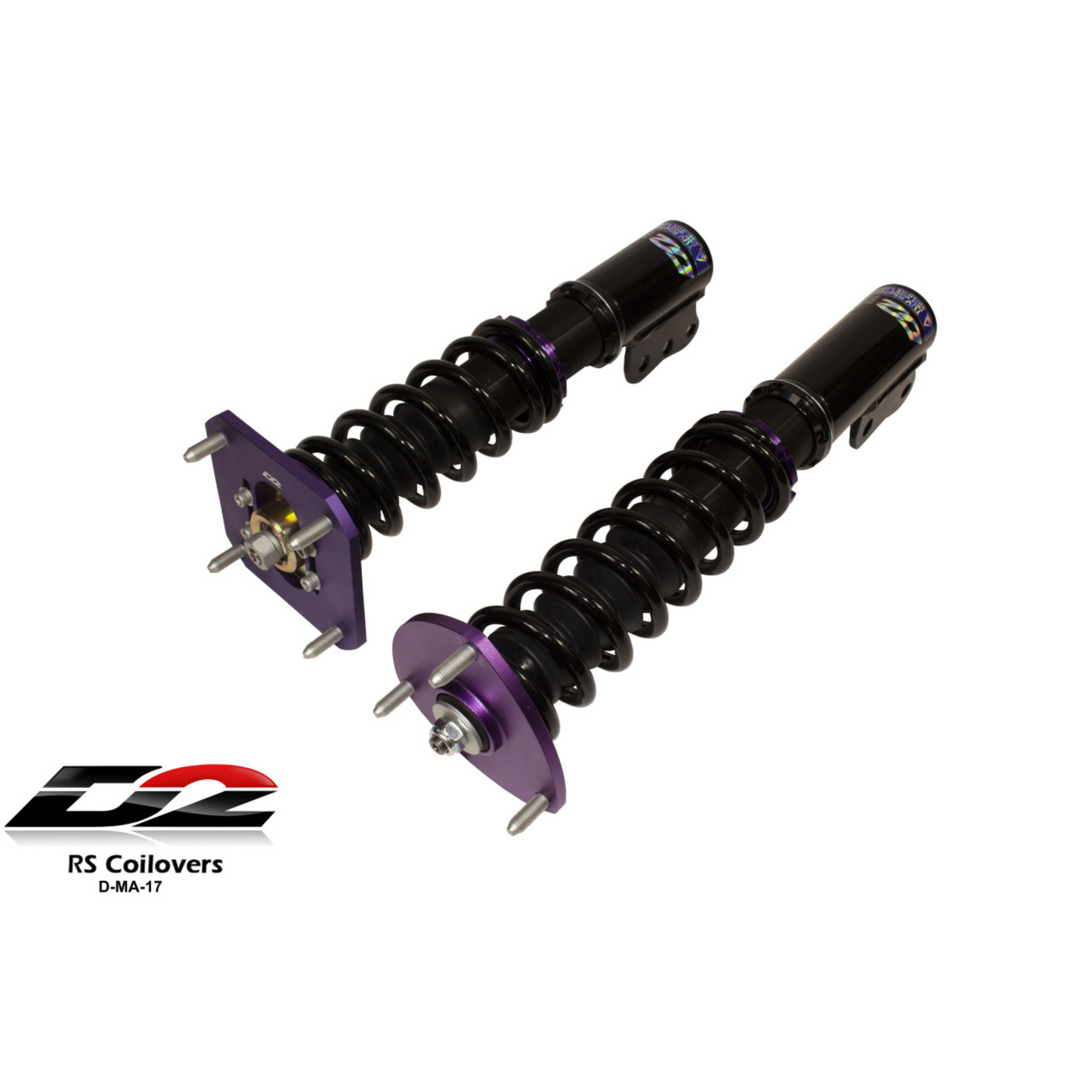 D2 Racing RS Coilovers for 1988-1992 Mazda MX-6 / 88-92 Mazda 626 / 88-92 Mazda Probe (D-MA-17)