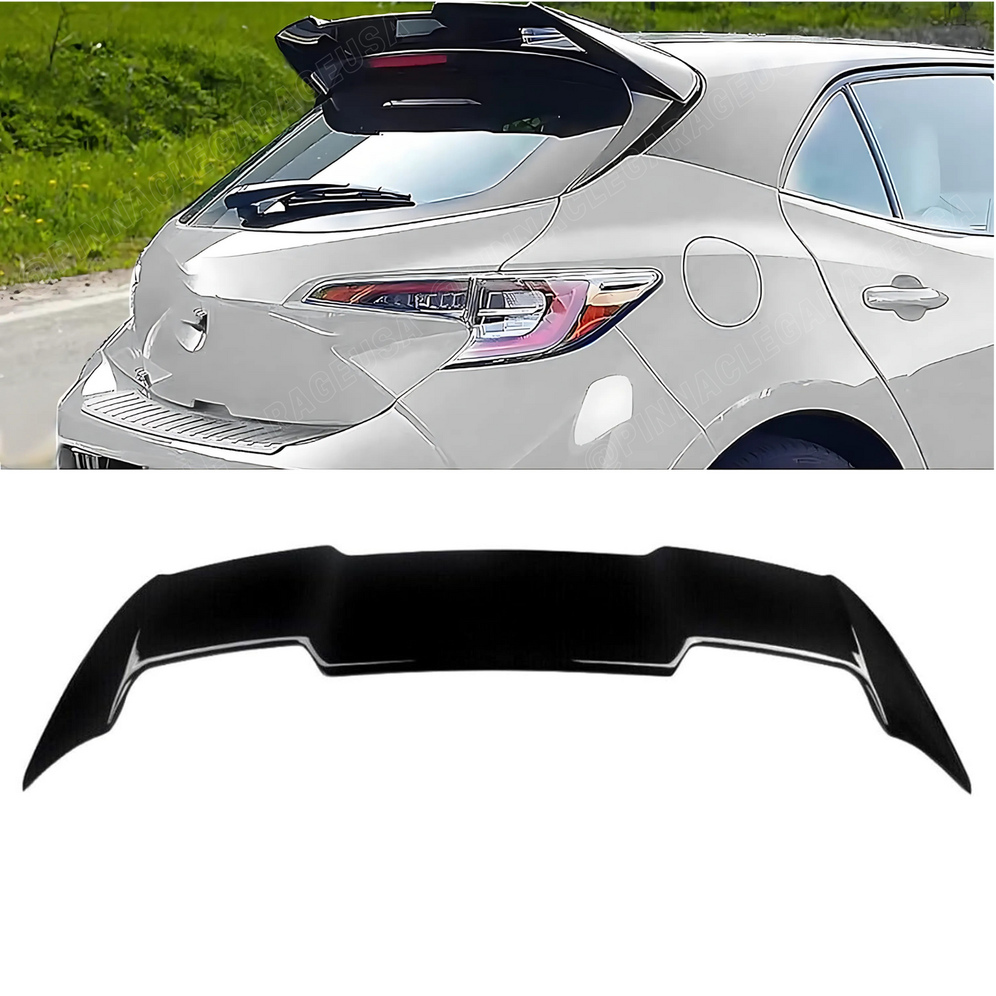 2019-2023 Toyota Corolla Hatchback Rear Roof Window Spoiler