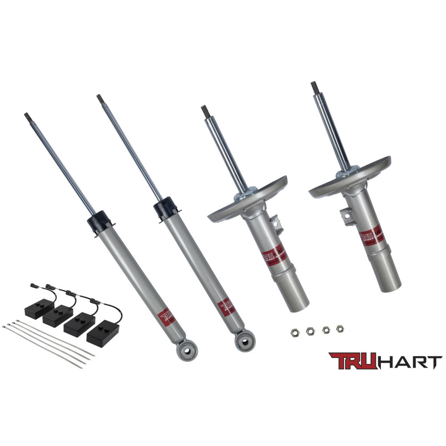 TruHart Sport Shocks for 2017-2024 Honda Civic Si (Incl. ADS BYPASS MODULES) - (TH-H516-M)