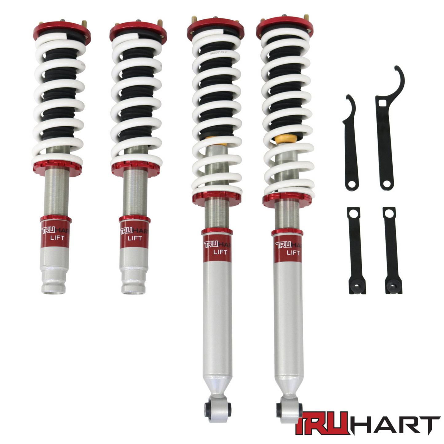 TruHart SteetPlus Coilovers for 1996-2001 Honda CR-V (Lifts 2-3.5") Lift Kit