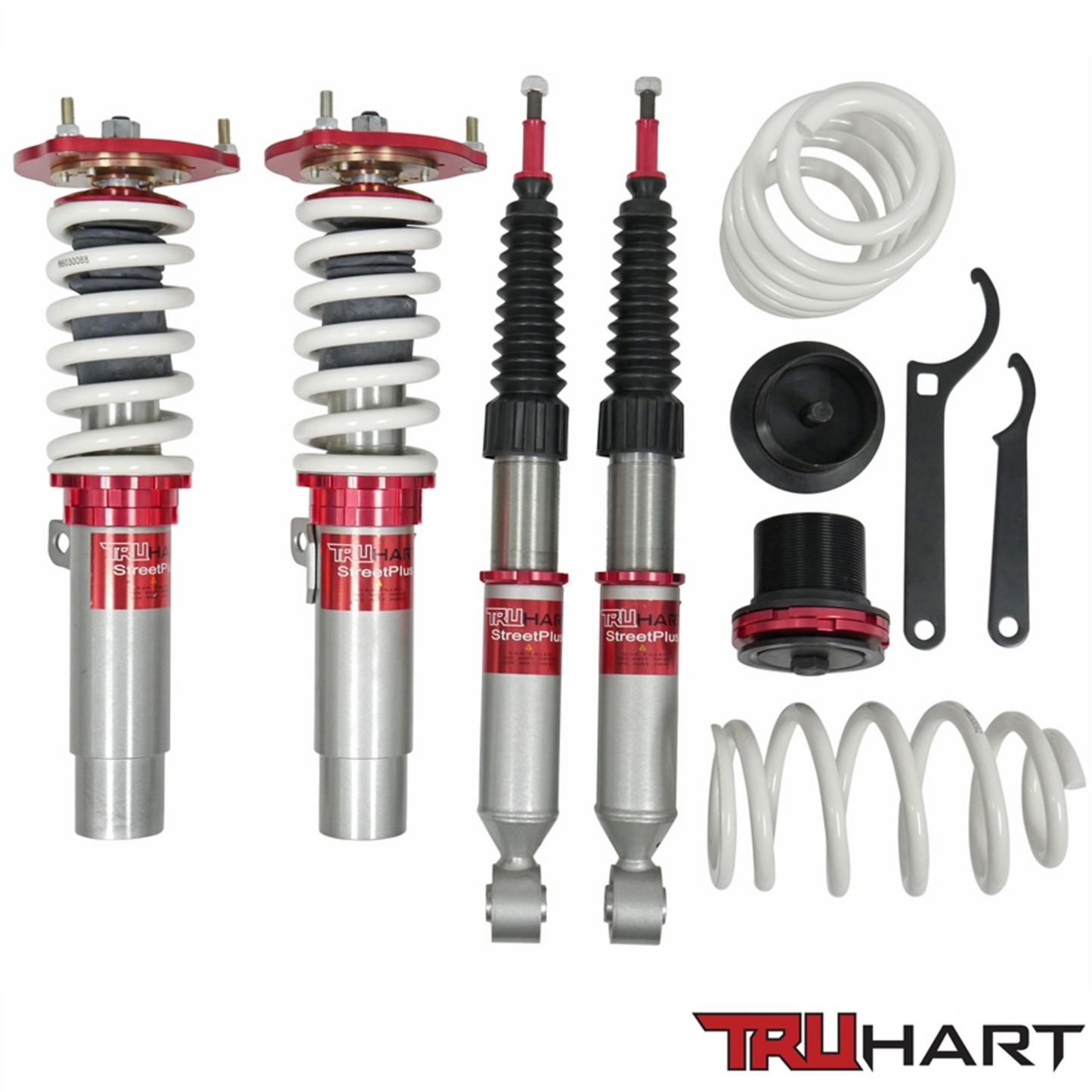 TruHart StreetPlus Coilovers for 2012-2019 Volkswagen Beetle 55mm w/ Front Camber Plates