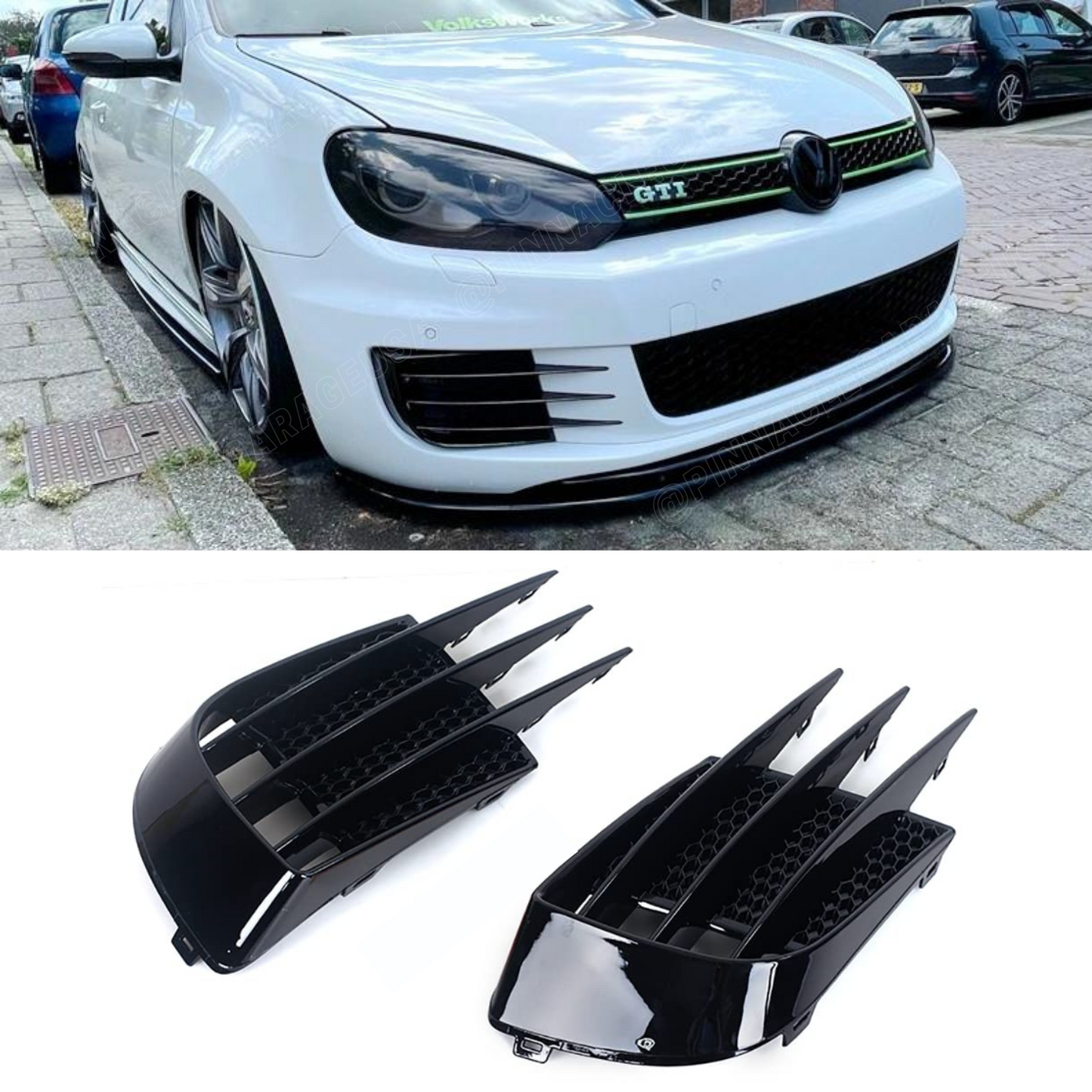 2008-2013 Volkswagen Golf 6 GTI/Golf 6 R Front Fog Lamp Cover