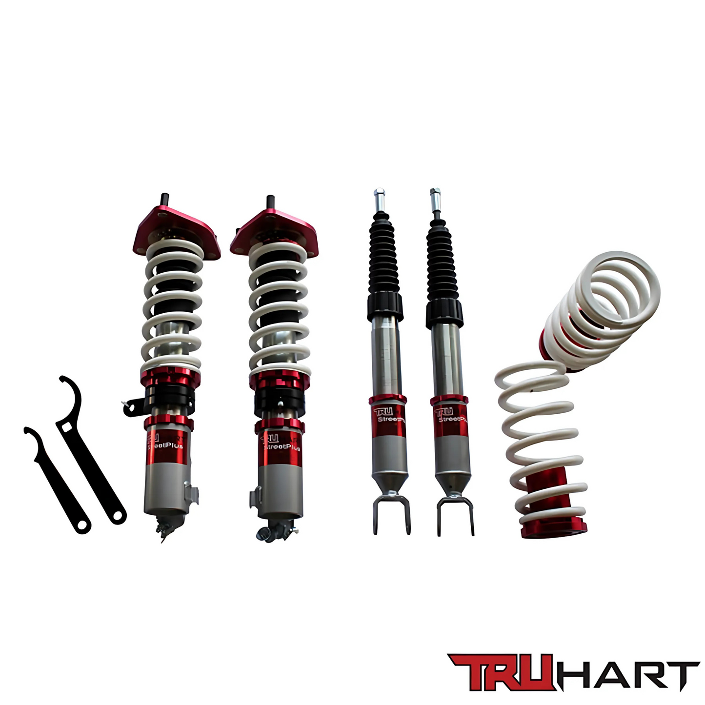 TruHart StreetPlus Coilovers for Hyundai Sonata (15-19)/ KIA Optima (16-19) w/ Front Camber Plates