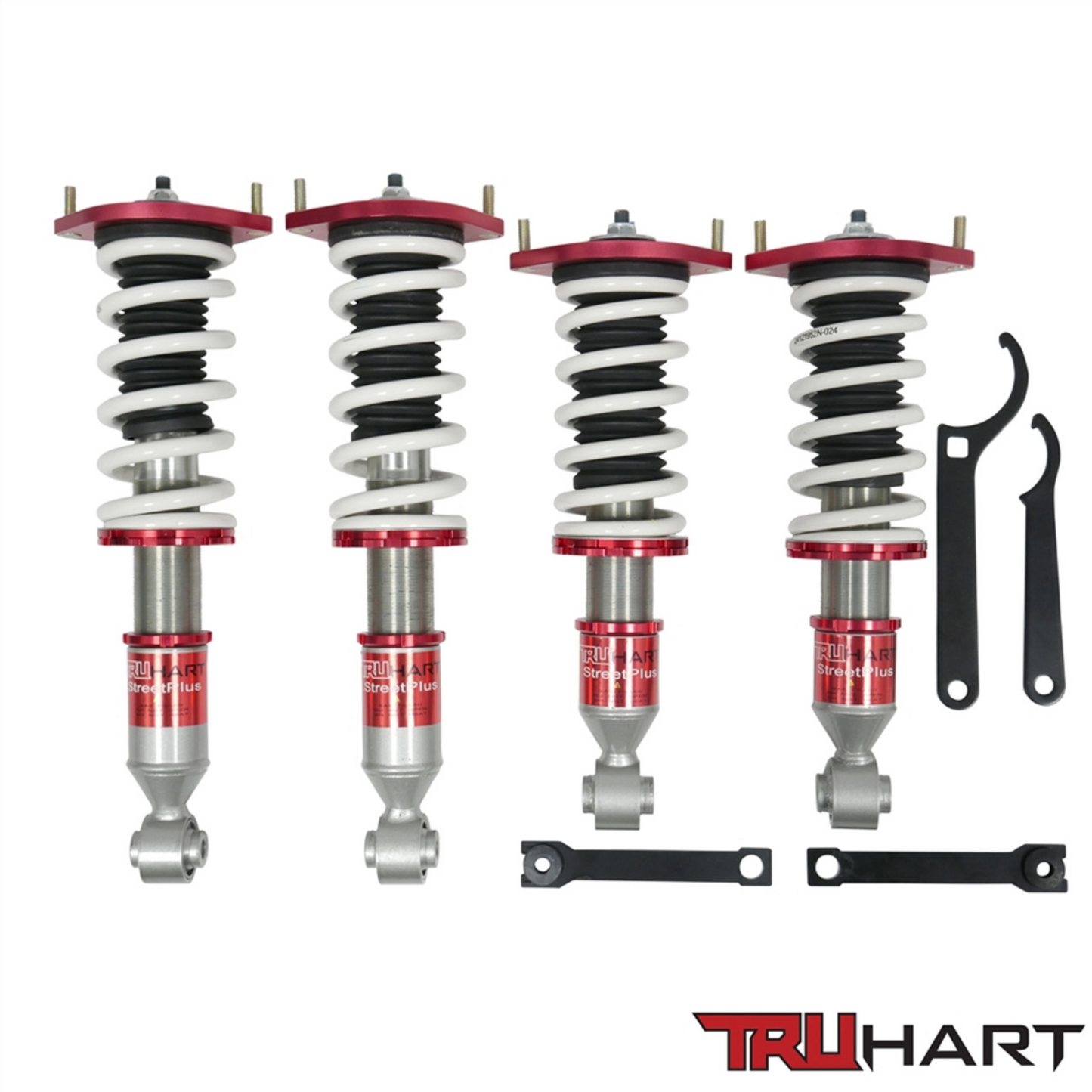 TruHart StreetPlus Coilovers for 1990-2005 Mazda Miata MX-5 NA/NB w/ Aluminum Top Mounts