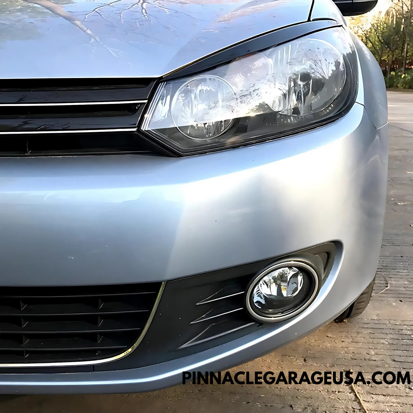 2008-2013 Volkswagen Golf 6 Front Headlight Eyebrow Trim