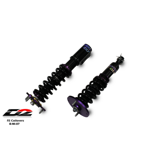 D2 Racing RS Coilovers for 2000-2003 Nissan Maxima / 00-04 Infiniti I30 & I35 (D-NI-07)