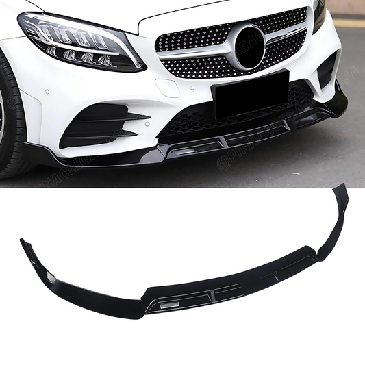 2019-2021 Mercedes Benz C-Class W205 Front Bumper Splitter Lip