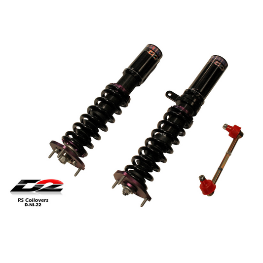 D2 Racing RS Coilovers for 1990-1994 Nissan Pulsar Gti-R (AWD) - (D-NI-22)