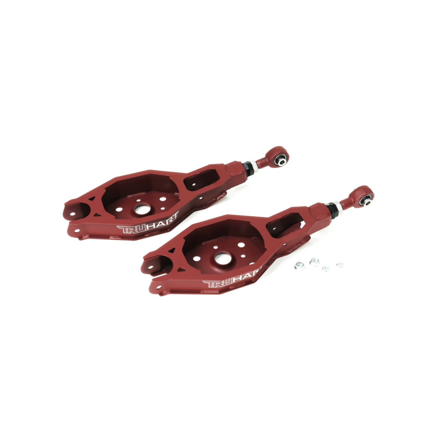 TruHart Rear Lower Control Arms w/ Pillowball for 16-21 Honda Civic/ Si / 17-21 Civic Type-R