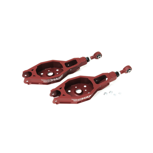 TruHart Rear Lower Control Arms w/ Pillowball for 16-21 Honda Civic/ Si / 17-21 Civic Type-R