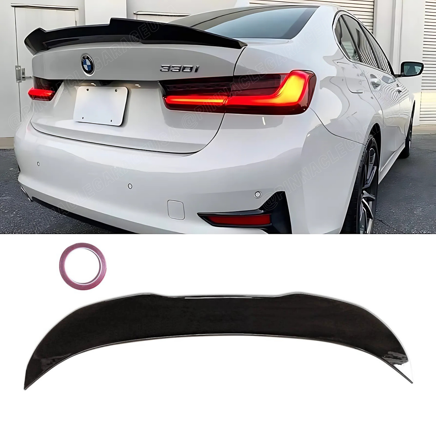 2018-2024 BMW 3 Series G20/ M3 G80 Rear PSM Style Trunk Spoiler