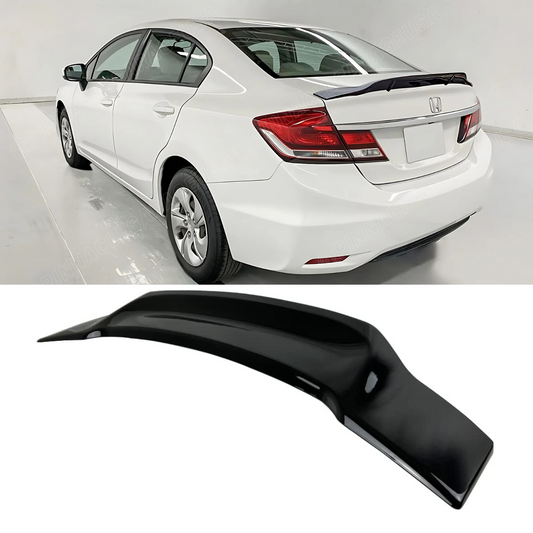 2014-2015 Honda Civic 9.5 Generation Rear R Style Trunk Spoiler