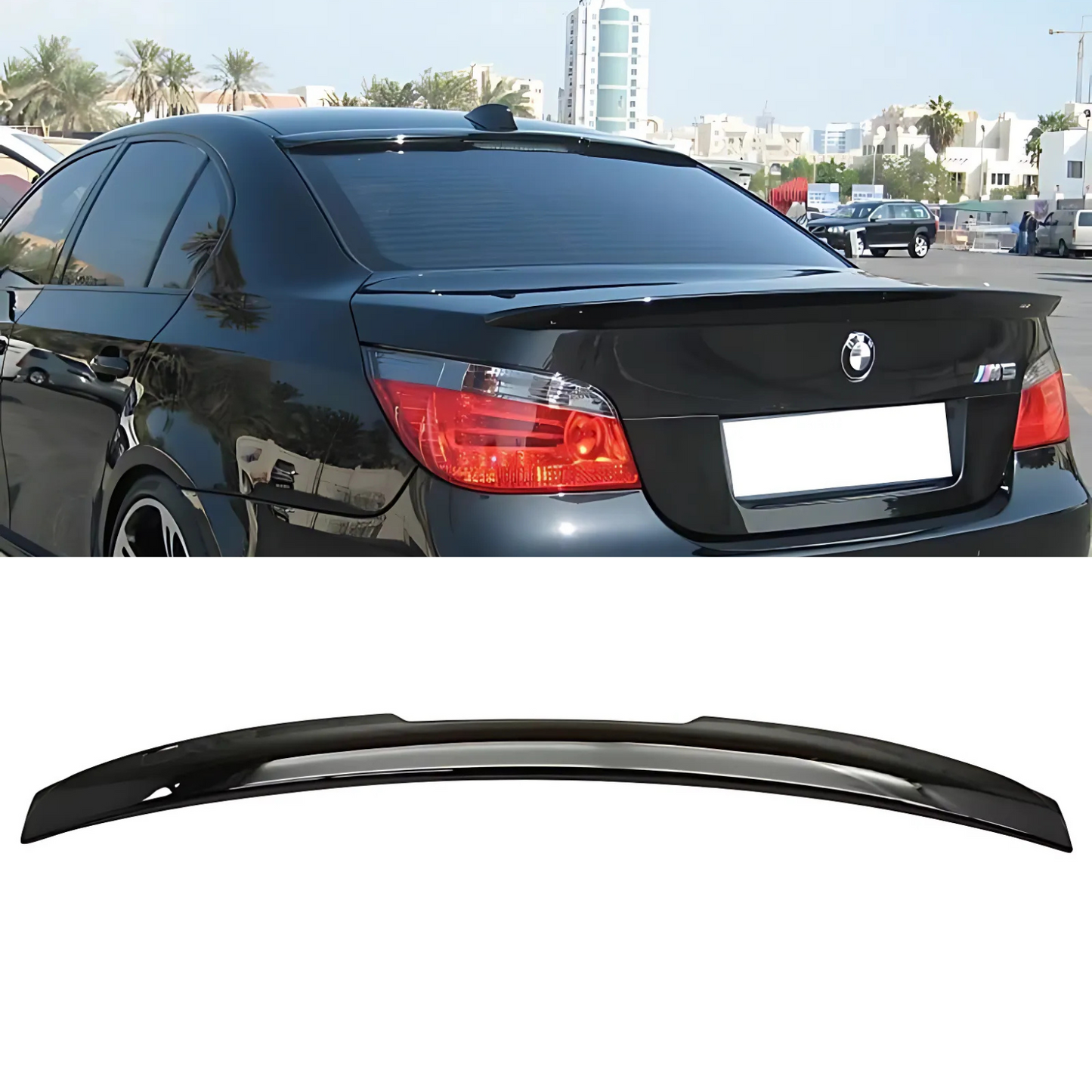 2004-2010 BMW 5 Series/ M5 E60 Rear ACS Roof Spoiler