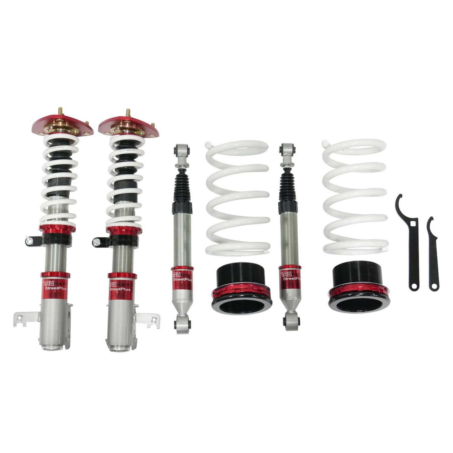 TruHart StreetPlus Coilovers for 2003-2008 Honda Pilot w/ Front Camber Plates