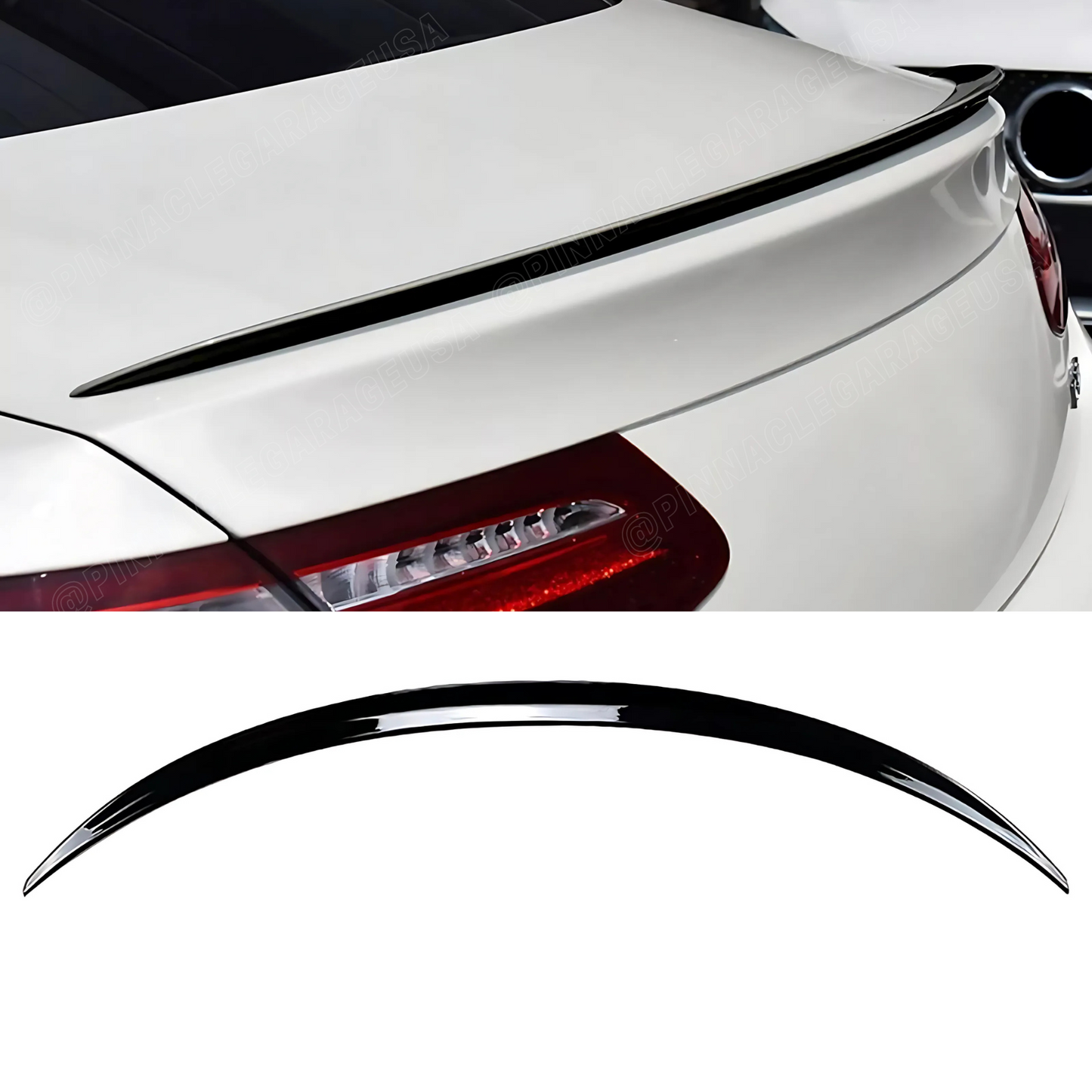 2017-2019 Mercedes Benz E-Class Coupe C238 AMG Style Rear Trunk Lip Spoiler Wing