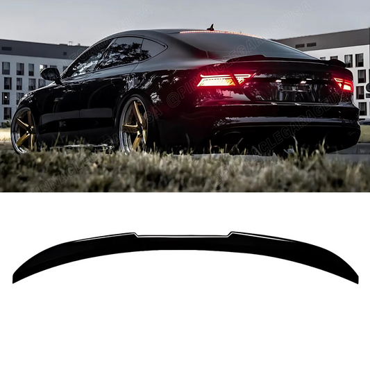 2012-2018 AUDI A7 Rear Trunk Add-On Lip Spoiler