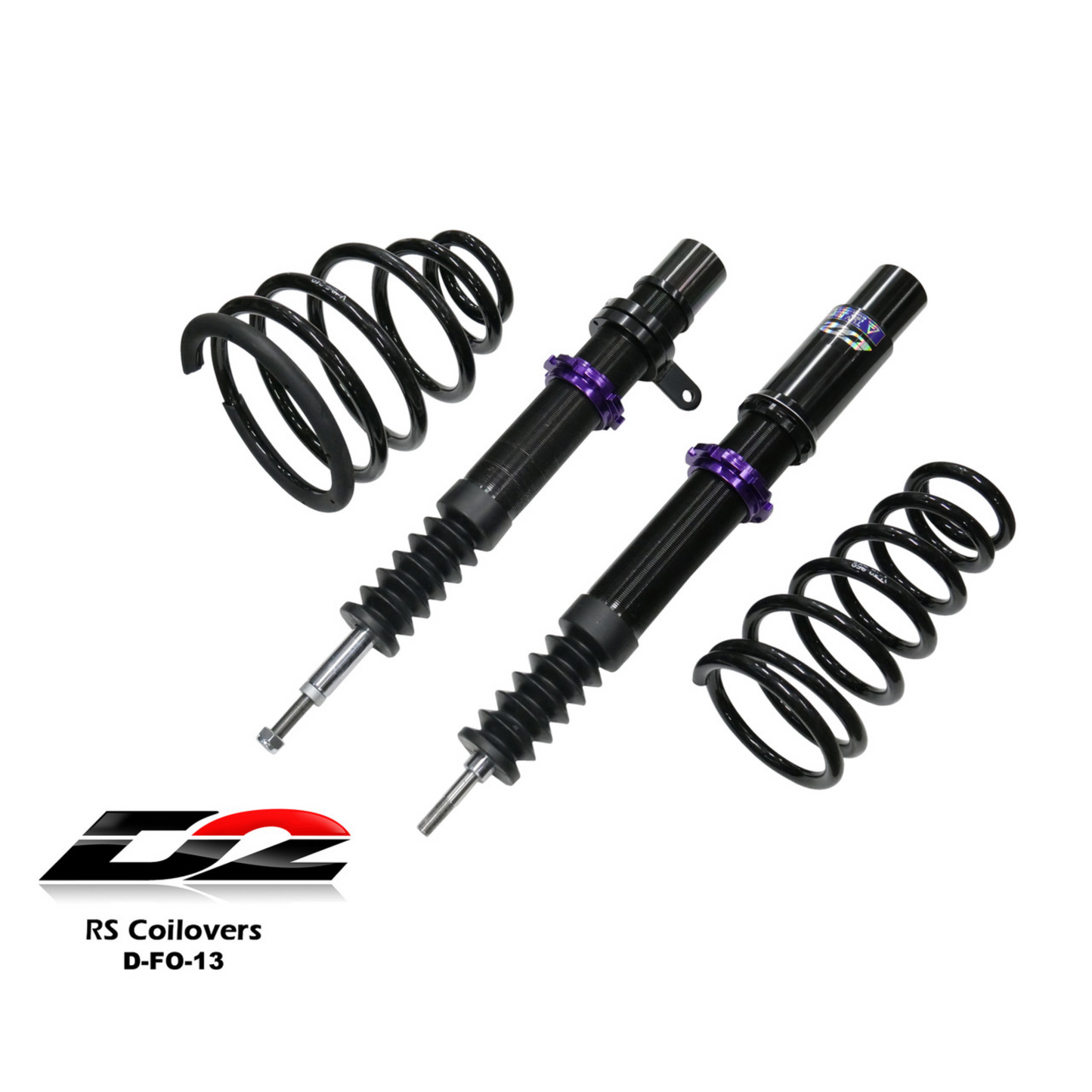 D2 Racing RS Coilovers for 1996-2000 Ford Contour (D-FO-13)