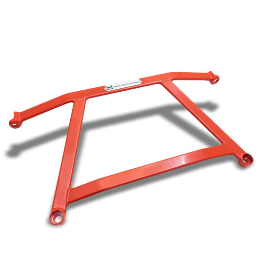 Megan Racing Race Spec Front Lower Strut H Brace Bracket For 97-01 Mitsubishi Mirage - Red - SB-HBMM97