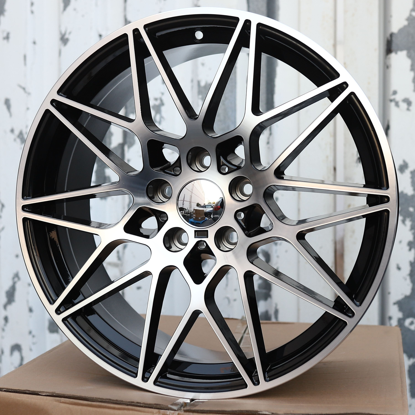 19" Black Machine 666M Style (5x112) Wheels Fits BMW G20 G30 M3 M4 X3 X5 3 4 5 Series