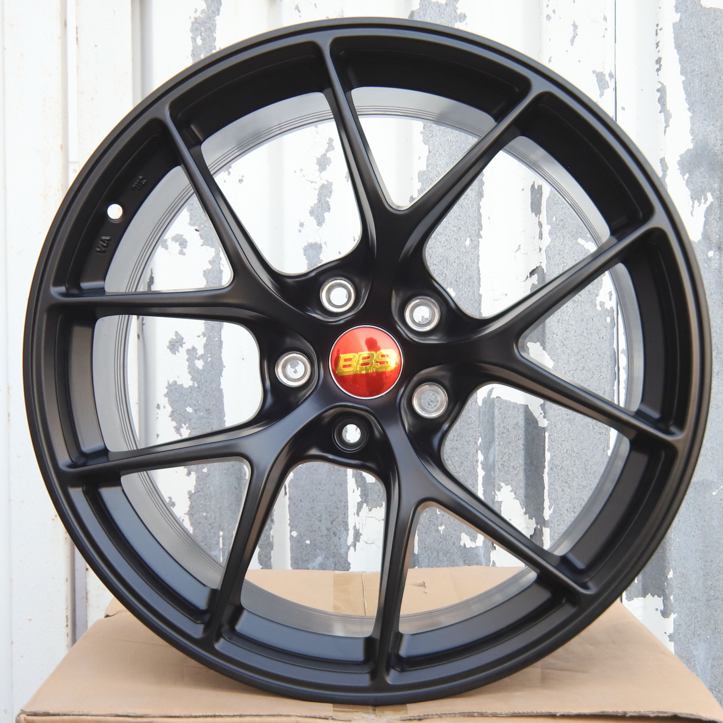 19" Satin Black Wheels (5x114.3) Fits 370Z G37 Q50 WRX Accord IS300 Mustang