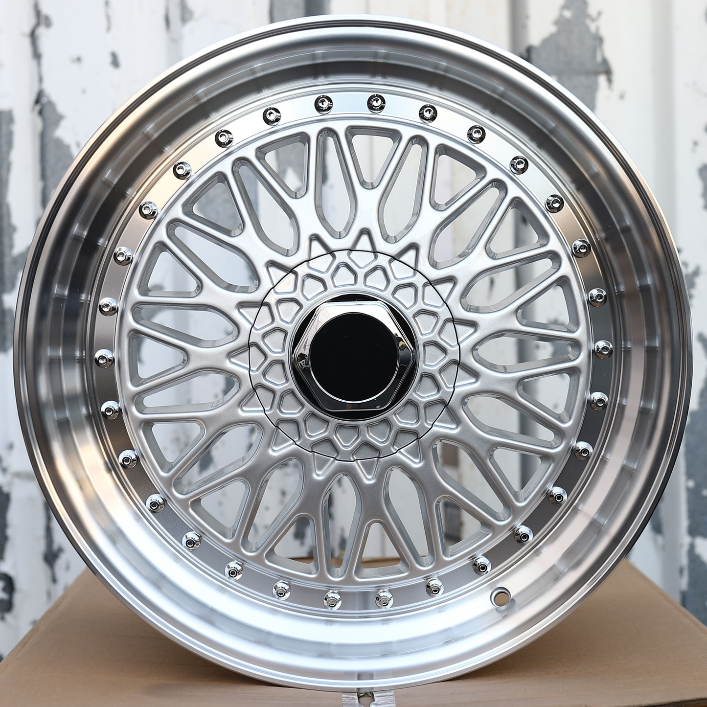 18" BBS Super RS Style Wheels (5x100/5x114.3) Fits 350Z 370Z G37 WRX BRZ Supra IS