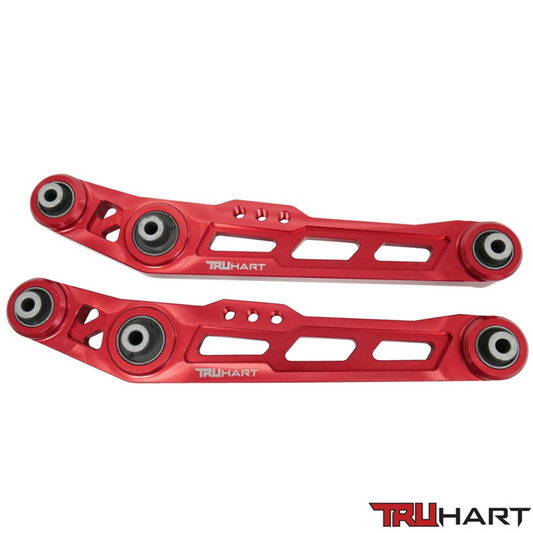 TruHart Lower Control Arms Honda CRX (88-91) Rear Polished / Red / Purple / Gold
